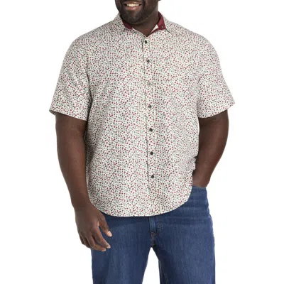 Synrgy By Dxl Big & Tall Fall Floral Print Sport Shirt In Multi