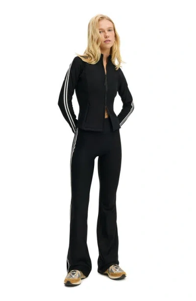 Cotton On Body Active Fleece Lined Flare In Black
