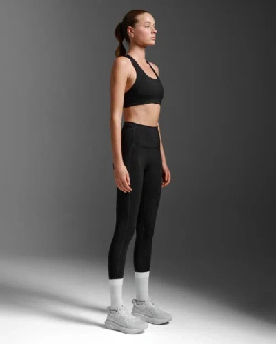 2xu Form Stash Hi-rise Compression Tight In Black