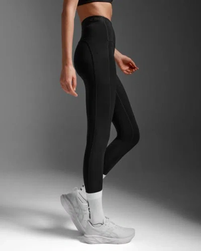 2xu Form Stash Hi-rise Compression Tight In Black