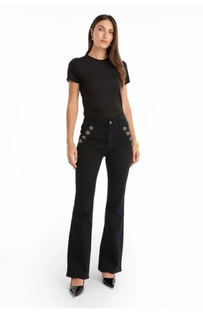 The Noli Shop Allegra Rose Jean In Black