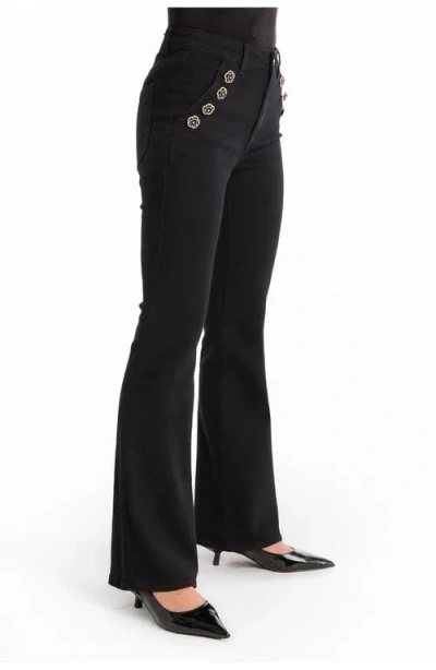 The Noli Shop Allegra Rose Jean In Black