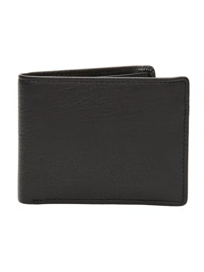 Perry Ellis Portfolio Men's Park Avenue Passcase Wallet In Black