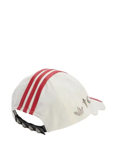 Adidas Originals X Thug Club Logo-embroidered Baseball Cap In White