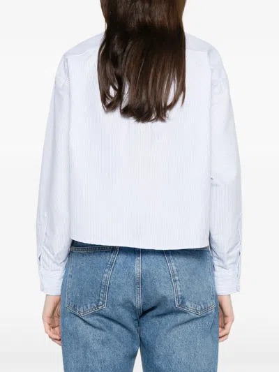 Apc A.p.c. Striped Shirt In White