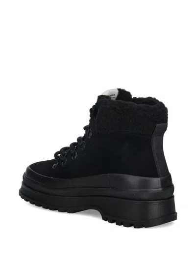 Gant Wintly Lace-up Ankle Boots In Black