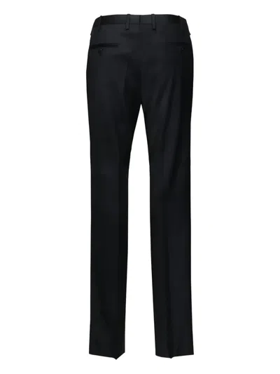 Kiton Black Trousers In Black