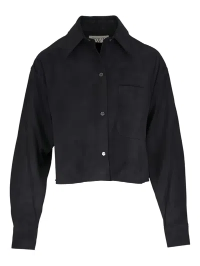 Twp Little Big Joe Midnigh Pocket Jacket In Black