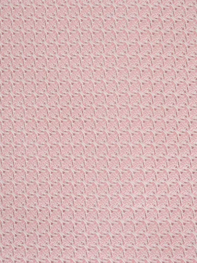 Robert Jensen Jacquard-pattern Tie In Pink