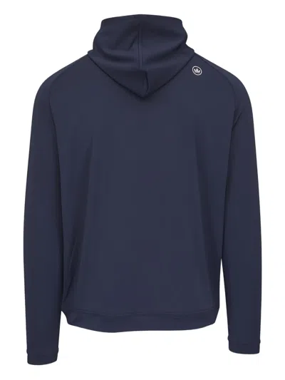 Peter Millar Pine Performance Hoodie In Navy