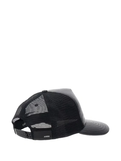 Amiri Logo-patch Baseball Hat In Black