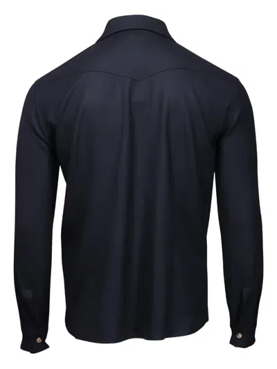 胸前口袋搭扣衬衫