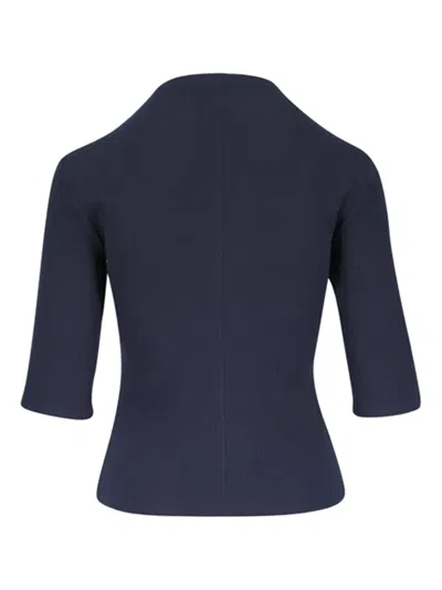 Kz_k Studio Blue T-shirt In Blue