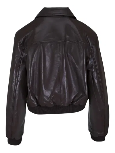 Citizen Of Humanity Lola Button-up Jacket In Brown