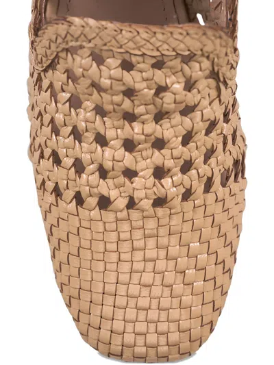 Ron White Carmen Woven Loafers In Neutral