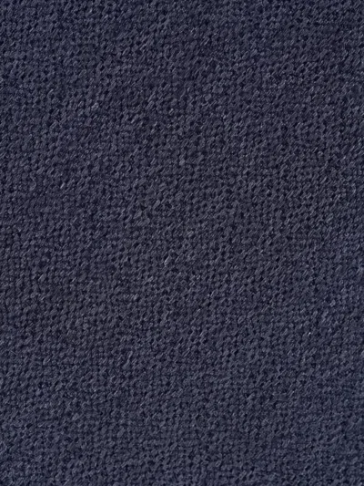 Canali Bouclé Tie In Blue