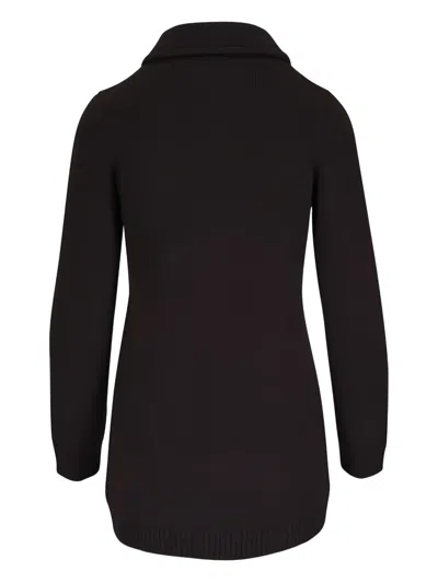 Lisa Yang Collared Button-fastening Cardi-coat In Brown