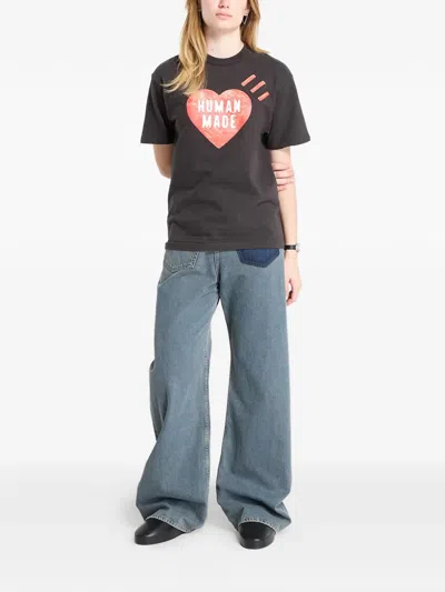 Human Made Graphic-heart T-shirt In Black