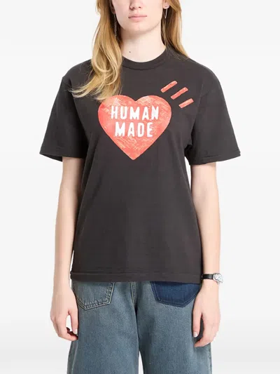 Human Made Graphic-heart T-shirt In Black