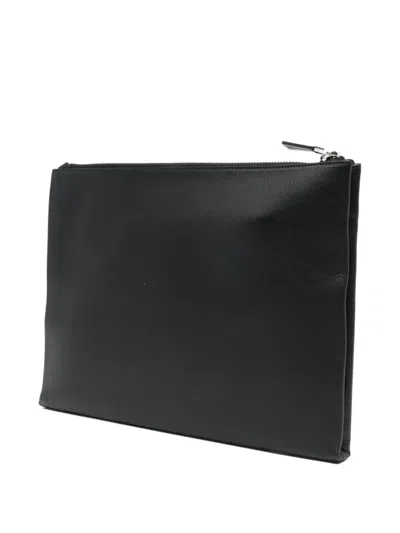 Tom Ford Zip-fastening Clutch Bag In Black