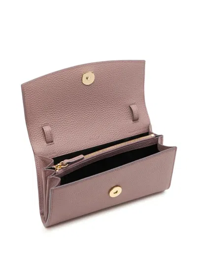 Bally Logo-detail Phone Wallet In Pink