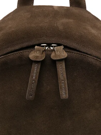 Officine Creative Oc Pack Zip-closure Backpack In Brown