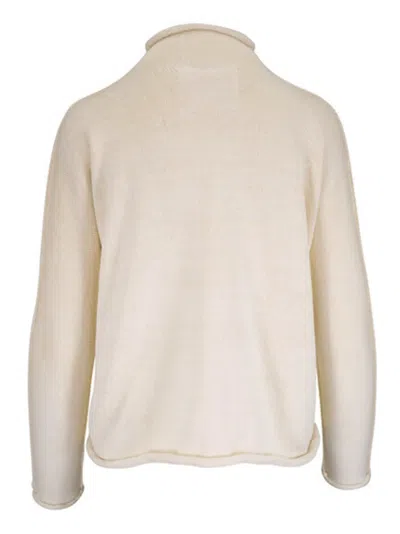 Frank & Eileen Monterey Funnel-neck Sweater In Neutral