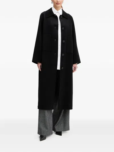 Armani Exchange Button-fastening Coat In Multi