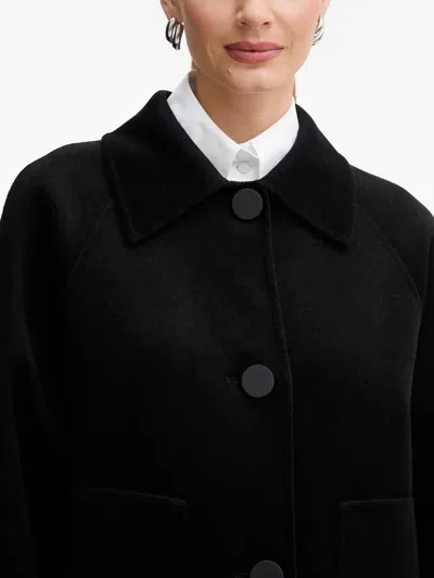 Armani Exchange Button-fastening Coat In Multi