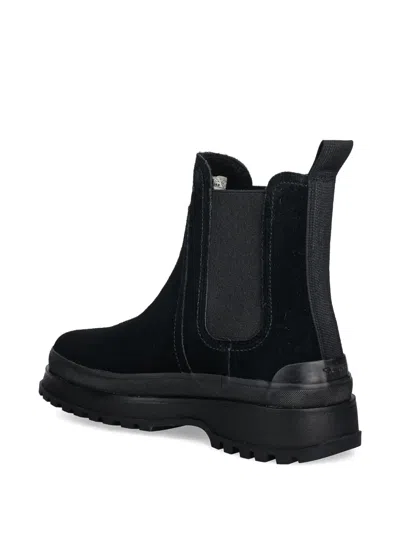 Gant Pull-tab Chelsea Boots In Black