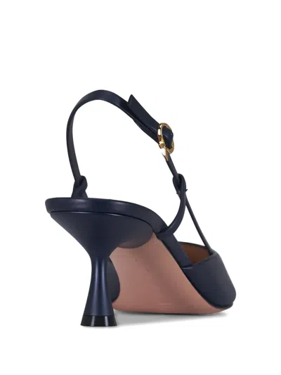 Gianvito Rossi Ascent Pointed Sling Sandals In Black