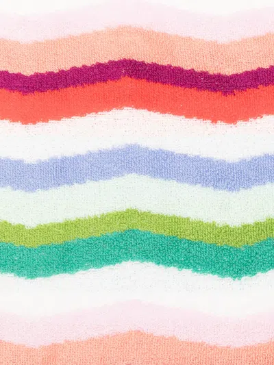 Missoni Striped-pattern Cushion In Multi