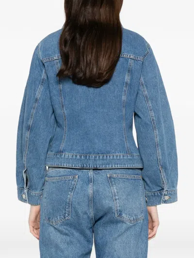 By Malene Birger Villies Denim Jacket In Blue