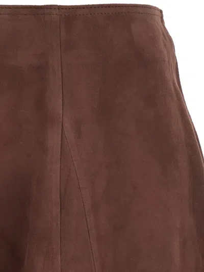 拼接中长半身裙