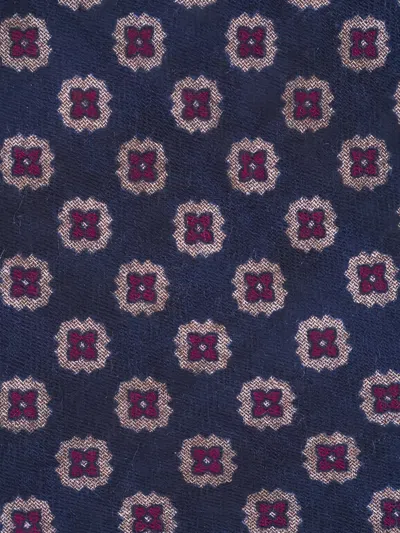 Paolo Albizzati Geometric-pattern Tie In Blue