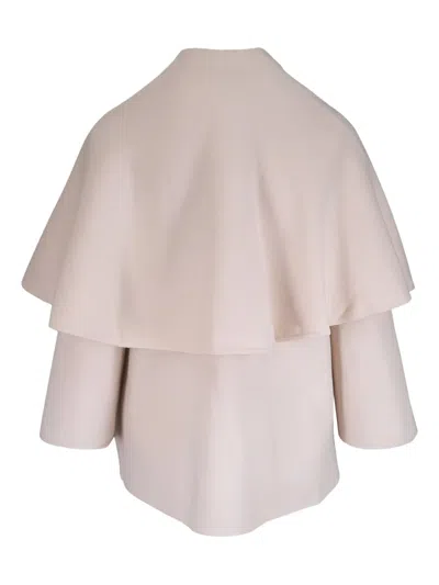 Zimmermann Layered Coat In Neutral