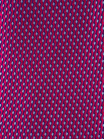 Eton Patterned Tie In Purple