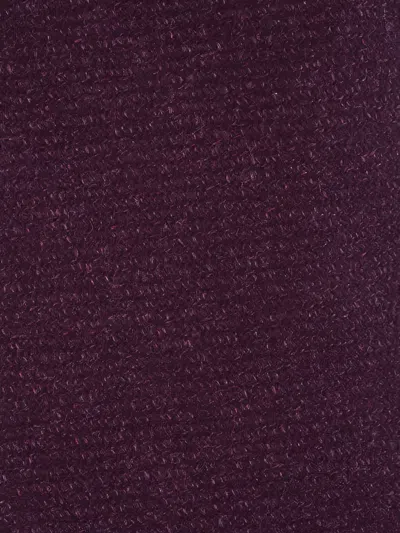 Paolo Albizzati Wool Tie In Purple