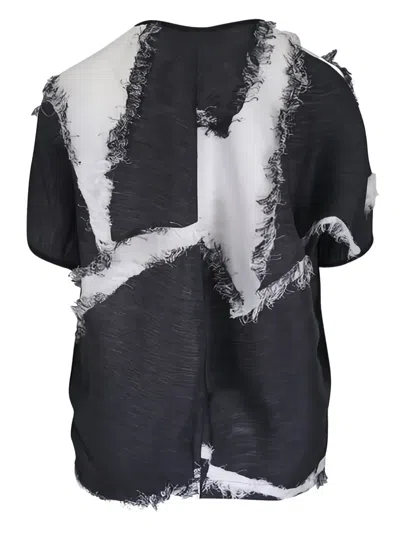 Zero + Maria Cornejo Koya Shrug Short-sleeves Jacket In Blue