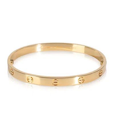 Pre-owned Pre-owned Cartier  Cartier Love 18k Yellow Gold Bracelet