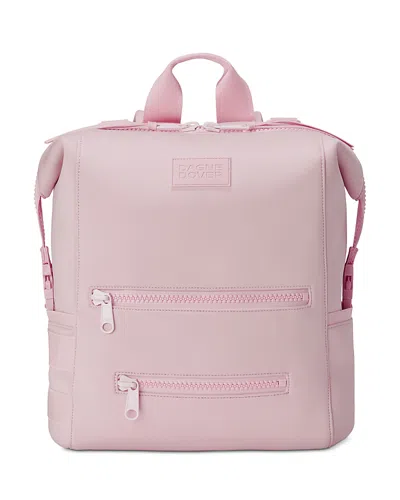 Dagne Dover Indi Large Water Resistant Scuba Knit Diaper Backpack In Pink
