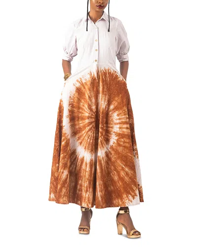 Busayo Sumi Dress In Brown