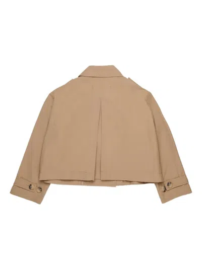 DOUBLE-BREASTED LOGO JACKET