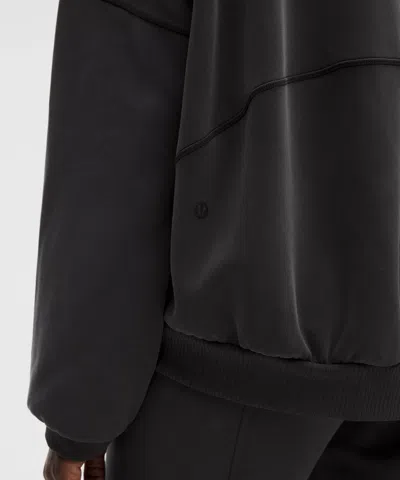 Lululemon Brushed Softstreme Oversized Bomber Jacket