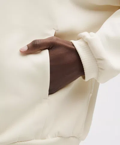 Lululemon Brushed Softstreme Oversized Bomber Jacket