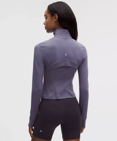 Lululemon Womens Grape Mist Define Nulu High-neck Stretch-woven Jacket In Purple