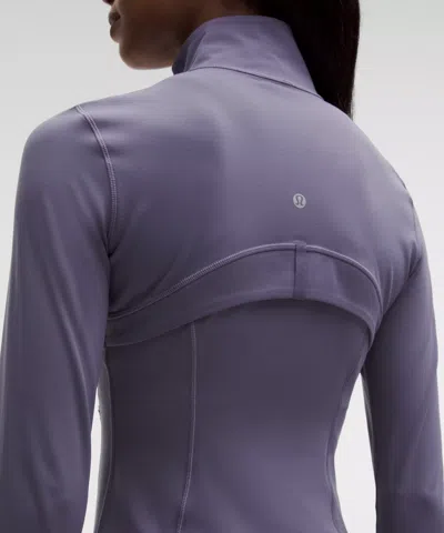 Lululemon Womens Grape Mist Define Nulu High-neck Stretch-woven Jacket In Purple