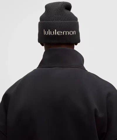 Lululemon Venice Ribbed Beanie In Black