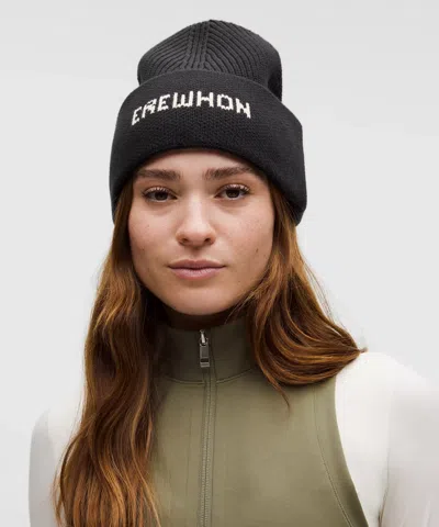 Lululemon Venice Ribbed Beanie In Black