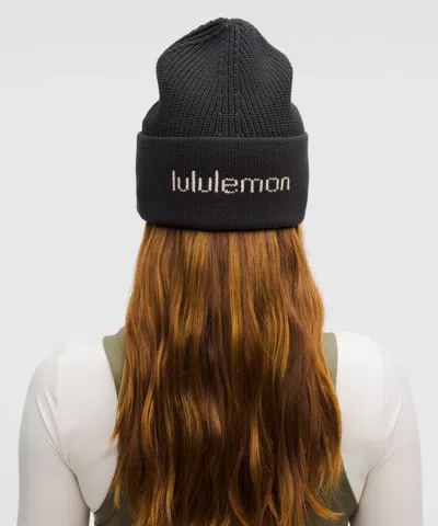 Lululemon Venice Ribbed Beanie In Black